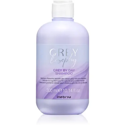 Inebrya Greylosophy Grey By Day Shampoo șampon nuanțator pentru par grizonat 300 ml