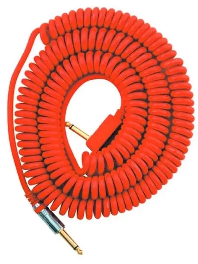 Cablu pentru instrument muzical VOX - VCC90 RD, 6.3 mm/6.3 mm, 9 m, roșu