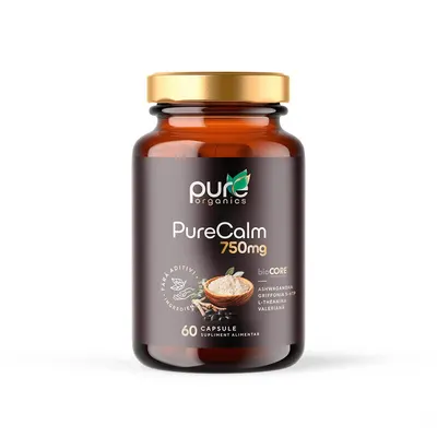 PureCalm – Liniste si claritate - 60cps PureOrganics