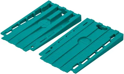 Pană pentru montajul parchetului laminat Wolfcraft - 35 х 60 mm, 30 buc