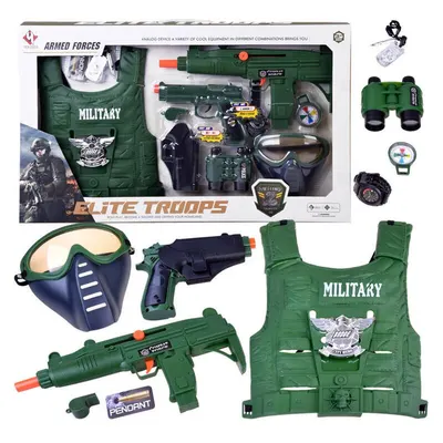 Set jucarie vesta cu accesorii, Green