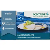 File de Macrou fara Piele si fara Oase in Ulei de Floarea-Soarelui 125g