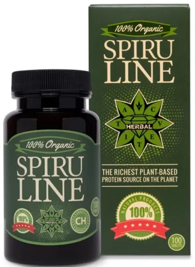Spirulina, 500 mg, 100 comprimate, Cvetita Herbal