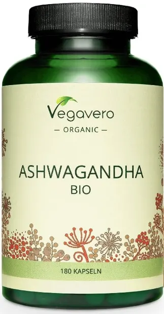 Ashwagandha Bio, 180 capsule, Vegavero