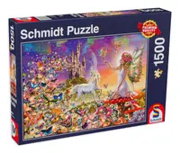 Puzzle Schmidt din 1500 de piese - O lume magica