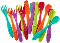 Tacâmuri universale din plastic Vital Baby - 15 bucăți