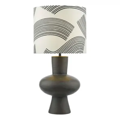 Veioza Miho Table Lamp Black/Bronze With Shade