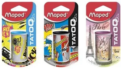 Ascuţitoare Maped Tatoo - Sortiment