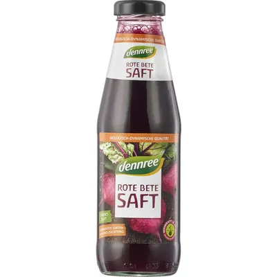 Suc de sflecla rosie bio 500ml Dennree