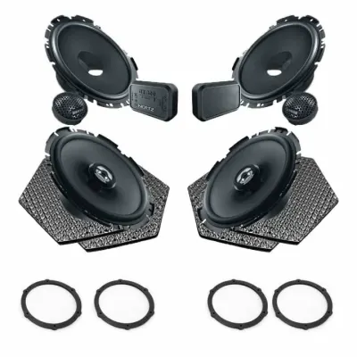 Pachet difuzoare auto Hertz Dieci dedicat Citroen C4 2004-2010, RMS 80W