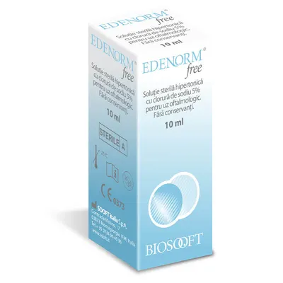 Solutie oftalmica Edenorm Free, Biosooft | 10 ml