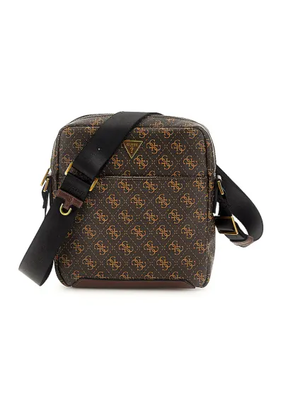 Geanta crossbody din piele ecologica Torino - Maro