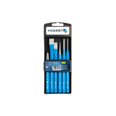 set de dalti si perforatoare, 6 buc, CrV