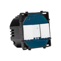 Modul intrerupator dublu cap-scara/cruce, aparataj touch PULSAR NS