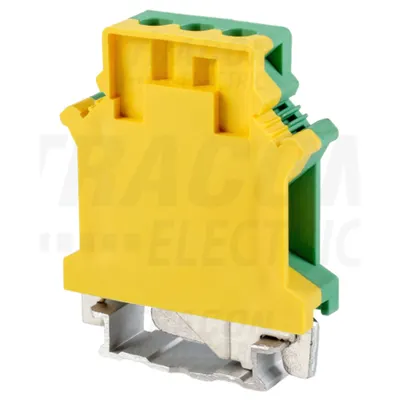 Clema sir ind. de protectie, cu surub, pe sina, verde-galben TSKA16JD 2,5-16mm2, 101A