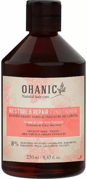 Ohanic Restore & Repair Balsam pentru restaurare intensivă și hidratare, 250 ml
