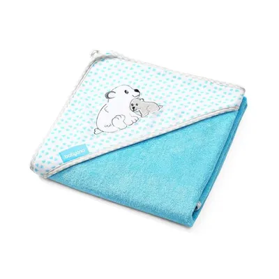 Prosop de baie Babyono - Bambus, 100 x 100 cm, 346/02, albastru