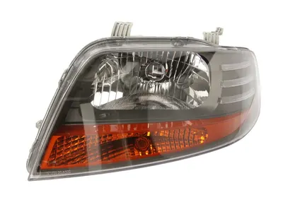 Far stanga potrivit CHEVROLET AVEO / KALOS DAEWOO KALOS - (H4, electric, fundal negru)