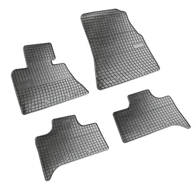Set covorase auto din cauciuc Bmw X5 E53 1999-2006, presuri FROGUM, negre, 4 buc.