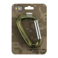 Carabiniera M-TAC Utility EDC 12 kN – Mini D - ARMY GREEN