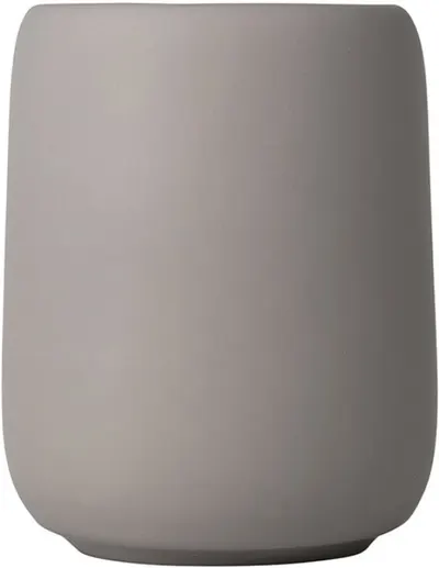 Suport pentru periuța de dinți Blomus - Sono, 300 ml, maro-cenușiu