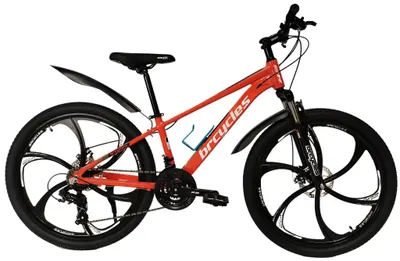 Bicycle MTB 26'' Tornado A2604 alloy frame ,with Magnesium wheel -color RED