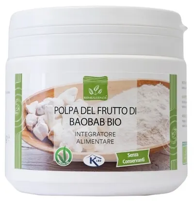 Baobab, pulpă de fruct, 200 g, Benessence