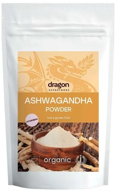 Ashwagandha pudră, 200 g, Dragon Superfoods