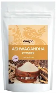 Ashwagandha pudră, 200 g, Dragon Superfoods