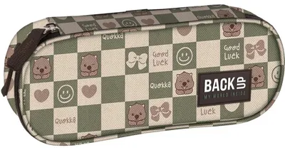 Penar oval BackUp 8 A - Cute Checkered