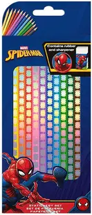 Creioane colorate Kids Licensing - Spider-Man, 12 culori