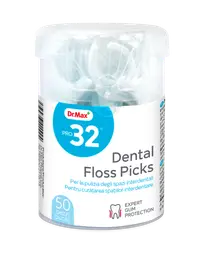 Pro32 Ata dentara cu scobitoare Floss Pick, 50 bucati