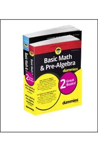 Basic Math & Pre-Algebra for Dummies Book + Workbook Bundle