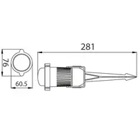 Corp de iluminat pentru exterior, gradina GARDEN 9W COB SPOTLIGHT 6500K