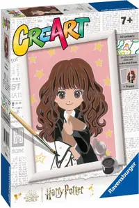 Set de pictură pe numere Ravensburger CreArt - Hermione Granger