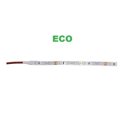 Banda LED Eco 4.8W 12V IP20 3014 12V DC lumina calda 3014 W 8mm h 2mm