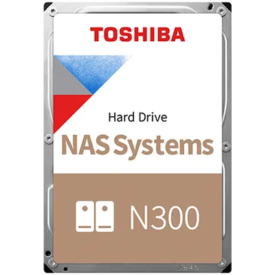 Hdd Nas Toshiba N300 Cmr (3.5'' 6tb, 7200rpm, 256mb, Sata 6gbps, Rv Sensors), Bulk