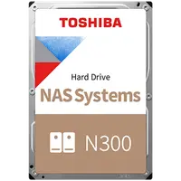 Hdd Nas Toshiba N300 Cmr (3.5'' 6tb, 7200rpm, 256mb, Sata 6gbps, Rv Sensors), Bulk