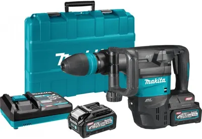 Cheie cu acumulator Makita - HM001GM201, 40V-XGT, 2x4.0 Ah+1x2.5 Ah