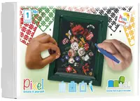 Mozaic cu ramă Pixelhobby – „Flori” de Jan Davidsz de Heem, set cu pixeli Classic
