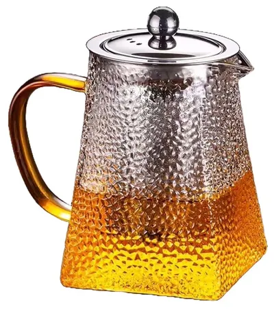 Ceainic Morello - 500 ml, cu mâner galben