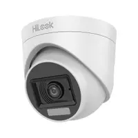 Camera supraveghere Dome HikVision HiLook THC-T127-LPS, 2 MP, 2.8 mm, IR / lumina alba 20 m, microfon