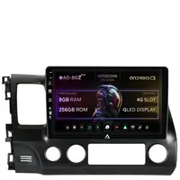 Navigatie Honda Civic (2005-2012), Android, Z-Octacore 8GB RAM + 256GB ROM, 10.1 Inch - AD-BGZ10008+AD-BGRKIT008