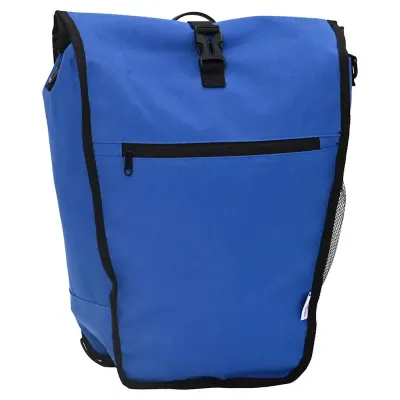 vidaXL Geantă de bicicletă albastru 34 x 16 x 59 cm Poliester
