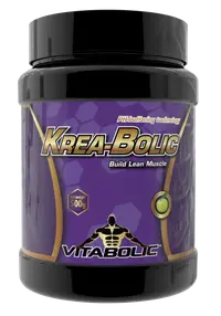 Krea-Bolic cu aroma Green Apple, 500g, Vitabolic