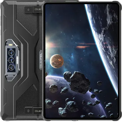 Tableta rugged Oukitel RT8, 4G, Wi-Fi, 11 2K, Helio G99, 6GB RAM, 256GB, 4-Difuzoare, NFC, GPS, 20000mAh, Android 14