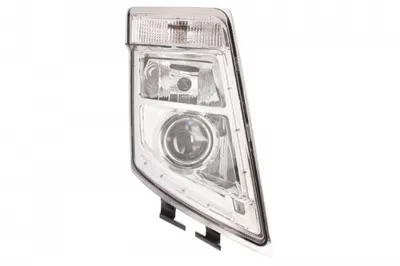 Far fata Dreapta (2 LED D2S H7 PY21W, manual, fara motoras) potrivit VOLVO FH, FH16, FM, FM II 09.05