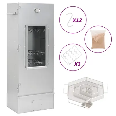 Gossi afumatoare cuptor/gratar, generator fum rece, otel galvanizat