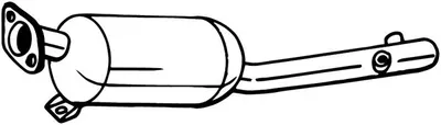 Filtru particule DPF potrivit RENAULT LAGUNA III 2.0D 10.07-12.15