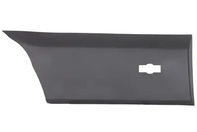 Bandou aripa Dreapta Spate potrivit FORD TRANSIT VI V363 FL dupa 2018 - (negru, cu gaura de lumina libera; model lung; roti duble spate)